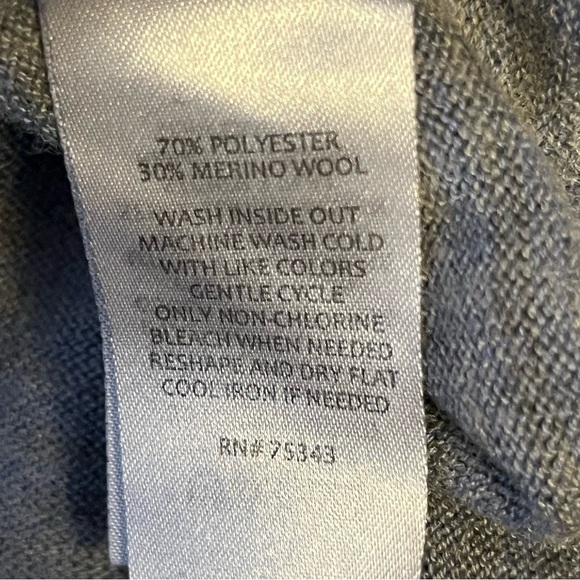 Akini Wool Blend Cowl Neck Pullover Sweater Women’s Size Extra Large - Picture 8 of 8